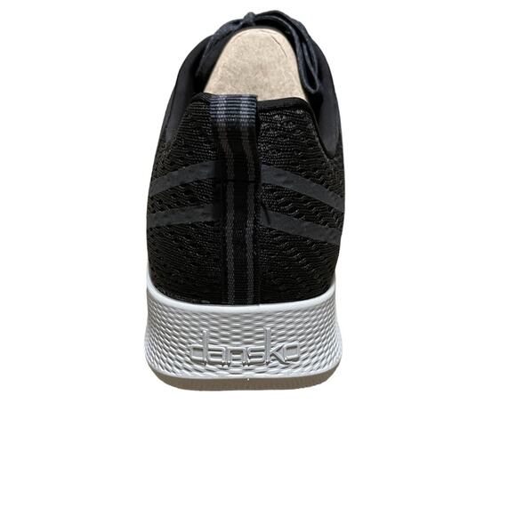 Dansko NEW Womens Sky Arch Support Black Mesh Lace-Up Walking Sneakers Size 38 - Picture 10 of 11